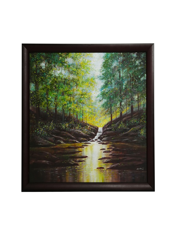 Forest Waterfall Harmony